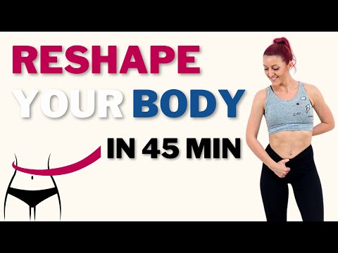 🔥45 MIN Full Body Workout🔥Fat Burning HIIT🔥All Standing🔥No Repeat🔥#weightloss #homeworkout