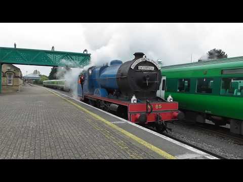 Ex GNR V Class 4-4-0 No.85 Merlin - Light Engine Movements - 28/4/19 & 16/5/19