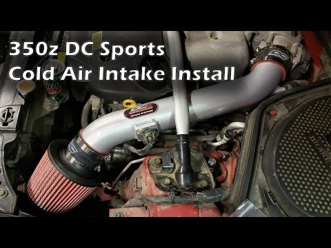 Nissan 350z / G35 DC Sports "Cold Air" Intake Install