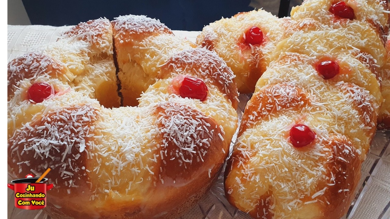 COMO FAZER PÃO DOCE FÁCIL/ PASSO A PASSO DE COMO FAZER PÃO DOCE/ ROSCA DOCE/TRANÇA DOCE DE PADARIA
