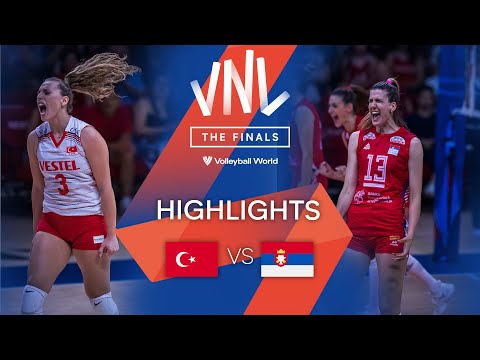 🇹🇷 TÜR vs. 🇷🇸 SRB - Highlights Final 3-4 | Women's VNL 2022