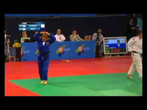 Дзюдо Открытый кубок Европы 2015 Kristin BUESSOW vs Carolin WEISS Germany Final 78kg Europeian Judo