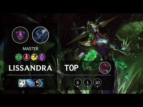 Lissandra Top vs Sion - BR Master Patch 10.14
