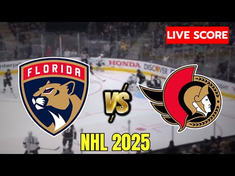 🔴 Florida Panthers vs Ottawa Senators | EN VIVO NHL 2025/26 | Live Score Update