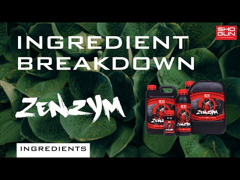 Ingredients Breakdown SHOGUN Zenzym