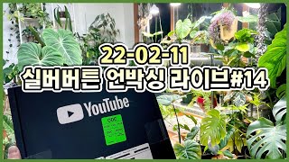 실버버튼&구독자선물 언박싱 라이브#14 (22-02-11)