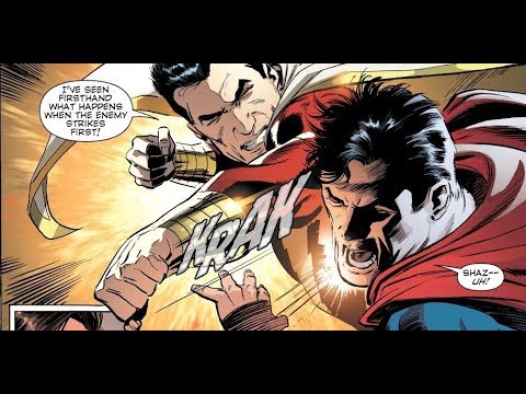 Superman vs Captain Thunder (Shazam)