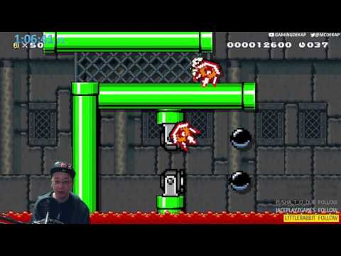 Super Mario Maker - Fire Field (Expert Level)