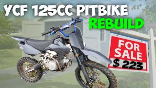 125cc pitbike rebuild [Can we fix it?]