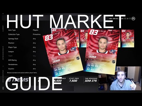 NHL 21 Hut Market Guide - One player Strategy