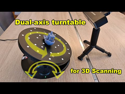 Revopoint Dual-axis turtable for Mini 3D scanner