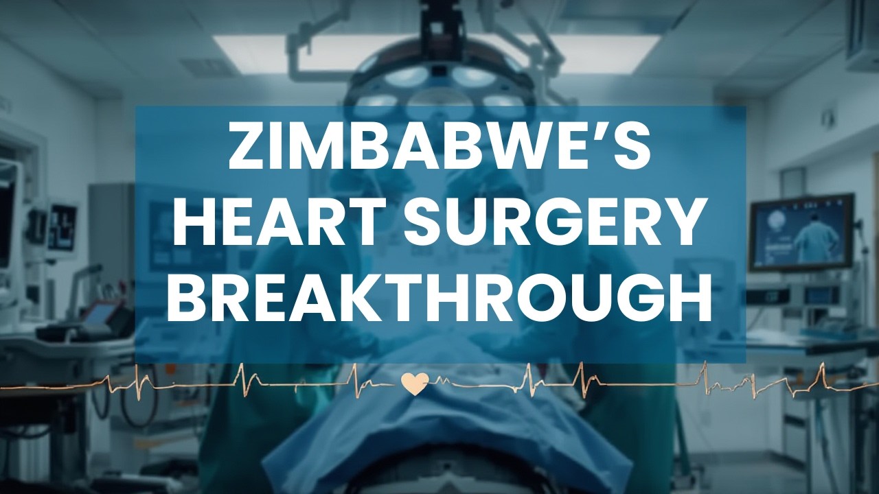 Historic Milestone: Parirenyatwa Launches Digital Bypass Machine for Heart Surgeries