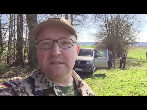 Die Schlacht von Hohenlinden. Sondeln auf dem Schlachtfeld.