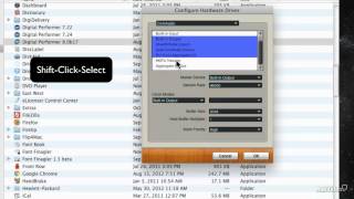 Video thumbnail for Digital Performer 8 101: Working With Audio - 1. Hardware Setup by macProVideoDotCom