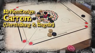 Exotische Brettspiele: Carrom (Vorstellung & Regeln) #1/2