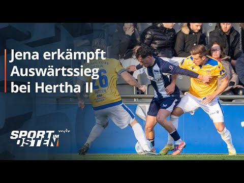 Carl Zeiss Jena dreht verrückte Partie bei den Hertha-Bubis | Sport im Osten
