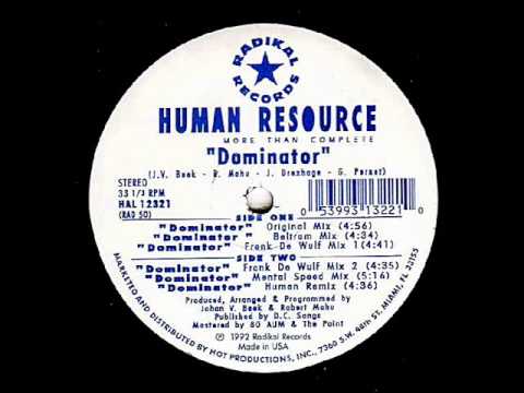 Human Resource - Dominator (Original mix)