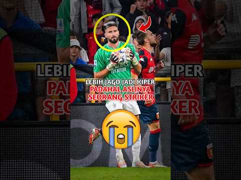 Lebih jago dari kiper asli padahal dia seorang striker!