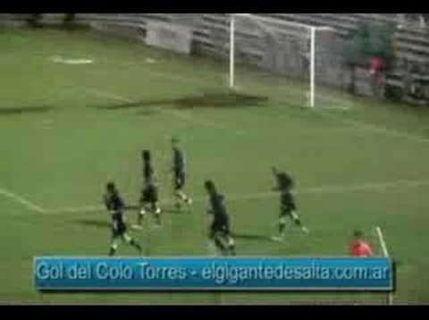 Gimnasia y Tiro 6 - Famaillá 3 (1º Gol de Torres)