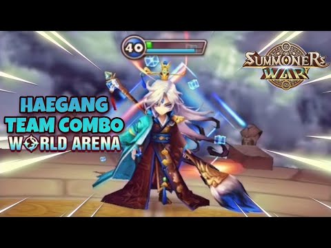 Haegang Team Combo in World Arena Ep. 5 - Summoners War