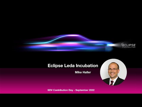 Eclipse Leda Incubation - SDV Contribution Day - Sept 2022