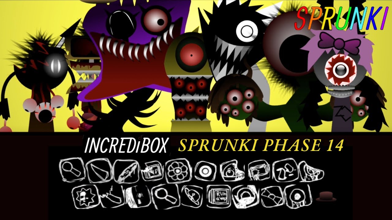 Incredibox - Sprunki (Phase 14) Horror Mod - Gameplay Showcase