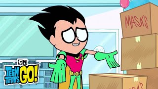 The Secret Behind Robin's Mask | Teen Titans Go! | Cartoon Network