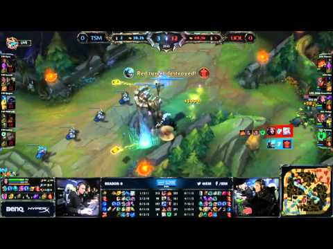 [Highlights] Team Solomid vs Unicorns Of Love Game 1 Semi Final   IEM San Jose 2014   TSM vs UOL