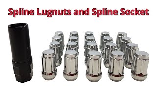 Spline Lugnuts and Spline Sockets Explained. #tools