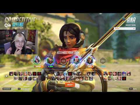What a CHAMPION ANA looks like - ASPEN Overwatch 2 Season 17 Top 500 Gameplay