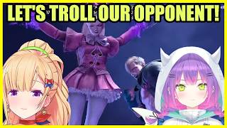 Towa-sama trolls Akirose before their teams clash against each other at VSaikyo D1