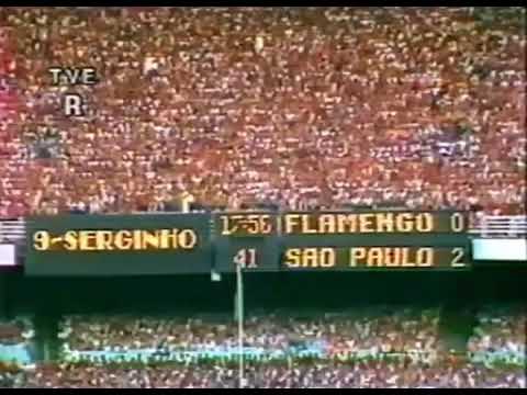 Serginho Chulupa (São Paulo) - 20/01/1982 - Flamengo 3x2 São Paulo - 2 gols