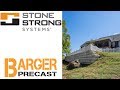 Residential Stone Strong Retaining Wall Construction