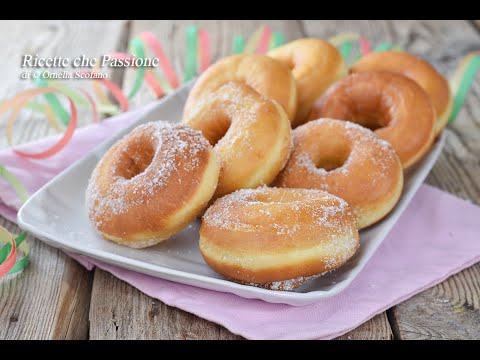 Ciambelle fritte - impasto soffice a lungo - Ricette che Passione
