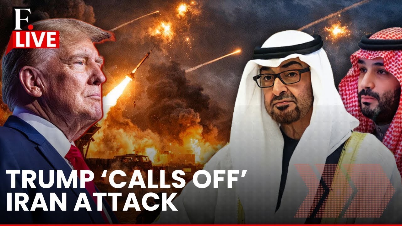 Trump Claims UAE, MBS-Led Saudi Stopped Him From Resuming Iran Attacks | LIVE