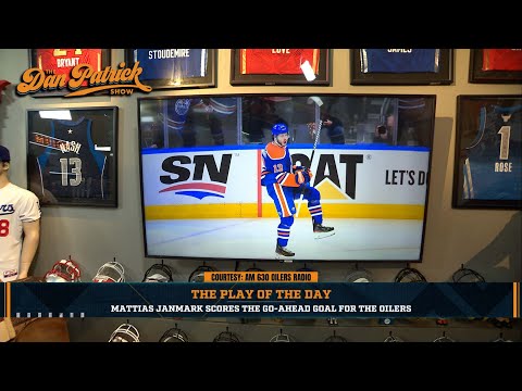 Play Of The Day: Mattias Janmark Scores Go-Ahead Goal For The Oilers | 5/30/24