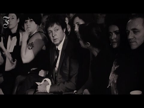 Helmut Fricke presents the front rows of the world's fashion shows
