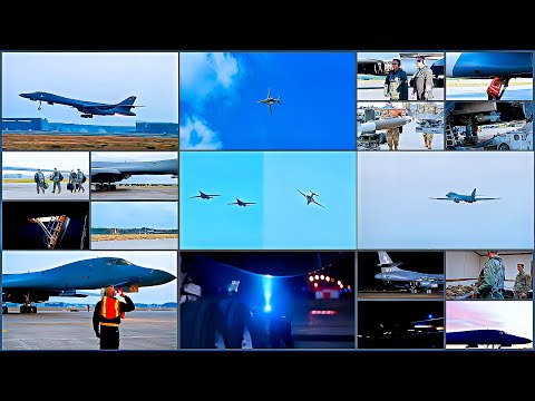 B1B Lancers Deploy to IndoPacific Region for TRAINING with Japan Air Force