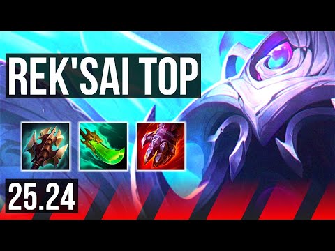 REK'SAI vs DARIUS (TOP) | Perfect KDA: 8/0/4 | EUW Master | 25.24