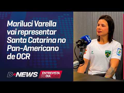 Mariluci Varella irá representar Santa Catarina no Pan-Americano de OCR - ENTREVISTA DO DIA