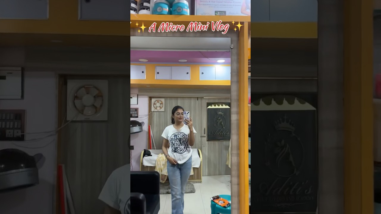 A micro mini vlog 😇|| #shorts #youtubeshorts #shortsfeed #minivlog #trending #viralshorts #fun