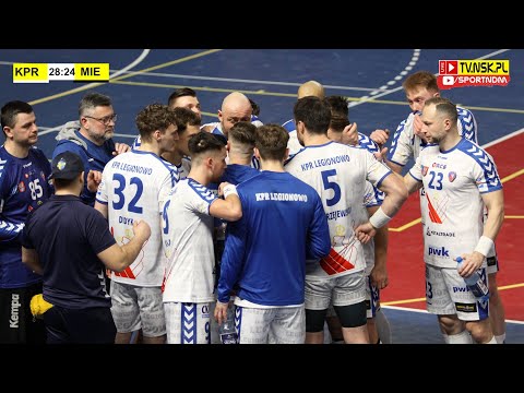 tv.nsk.pl [radość po wygranej] KPR Legionowo - Handball Stal Mielec 28:24 (14:9) 2023-01-28 g18