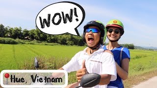 Motorbike Tour in the BEAUTIFUL city of Hue, Vietnam | Travel Vlog Ep 43