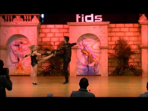 Tobias BLUDAU und Melanie FRANKE World Masters Rimini 13.07.2013 Vorrunde Fußtechnik A-Klasse