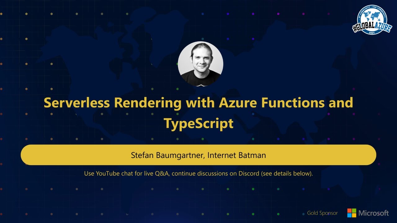 Serverless Rendering with Azure Functions and TypeScript