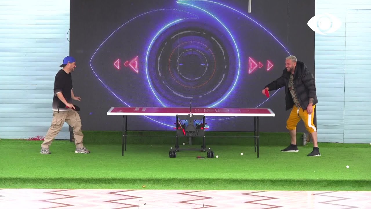 Ngriva-Shkriva/Luizi dhe Bjordi ngrijnë duke luajtur ping-pong