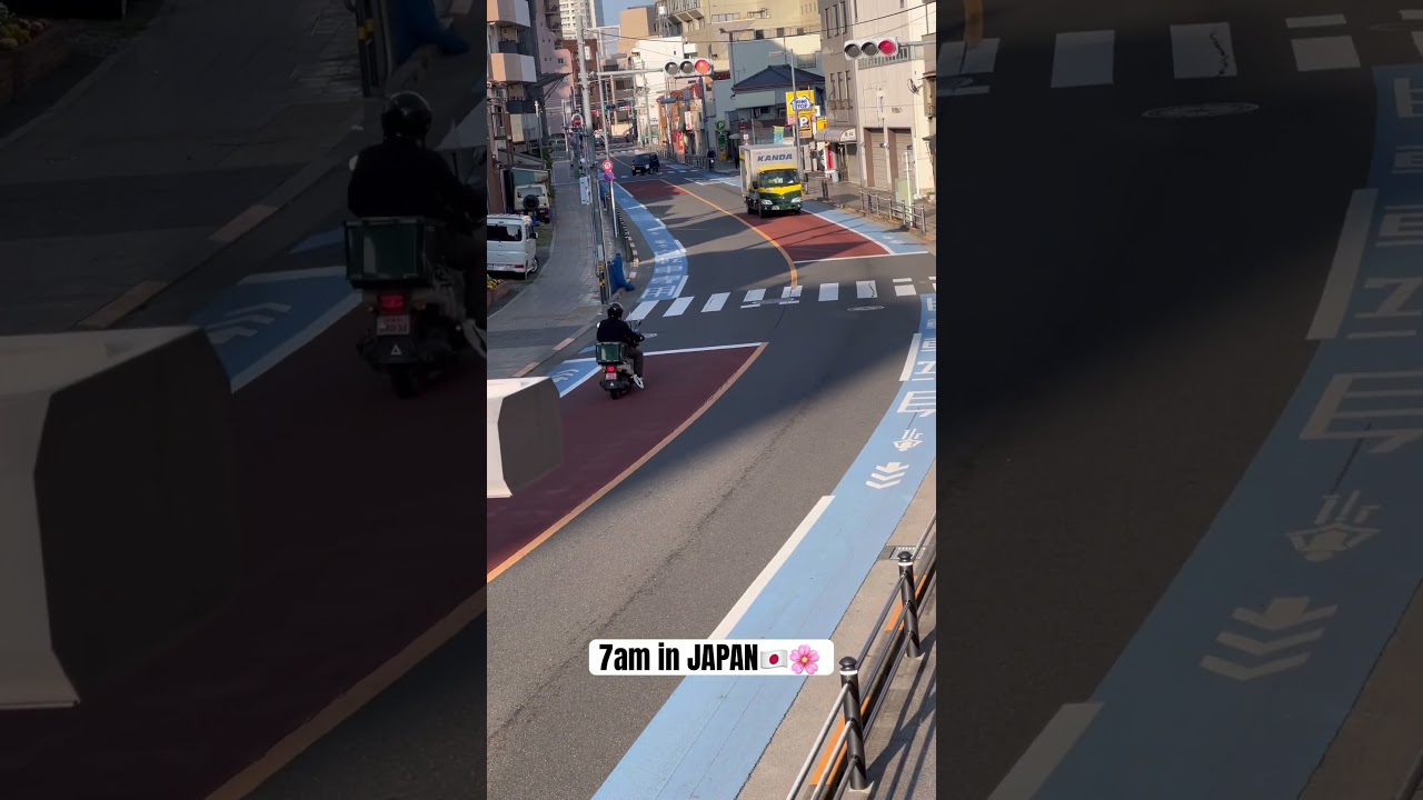 7am in JAPAN🇯🇵🌸 #japan