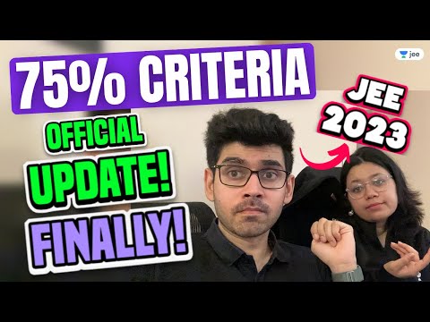 🚨 75 Percent Criteria- OFFICIAL Update Finally 🔥🔥- Bombay HC - JEE 2023 #jee2023 #namokaul