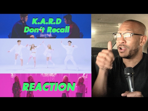 K.A.R.D - Don`t Recall MV reaction/review
