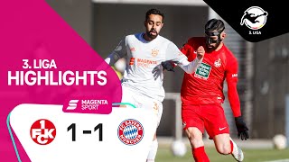 1. FC Kaiserslautern - FC Bayern München II | 24. Spieltag, 2020/2021 | MAGENTA SPORT